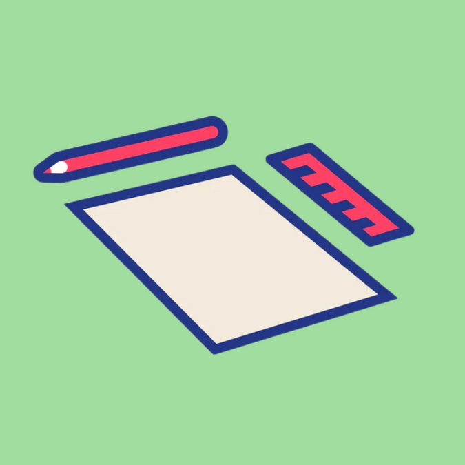 Pen and Paper method for measuring feet