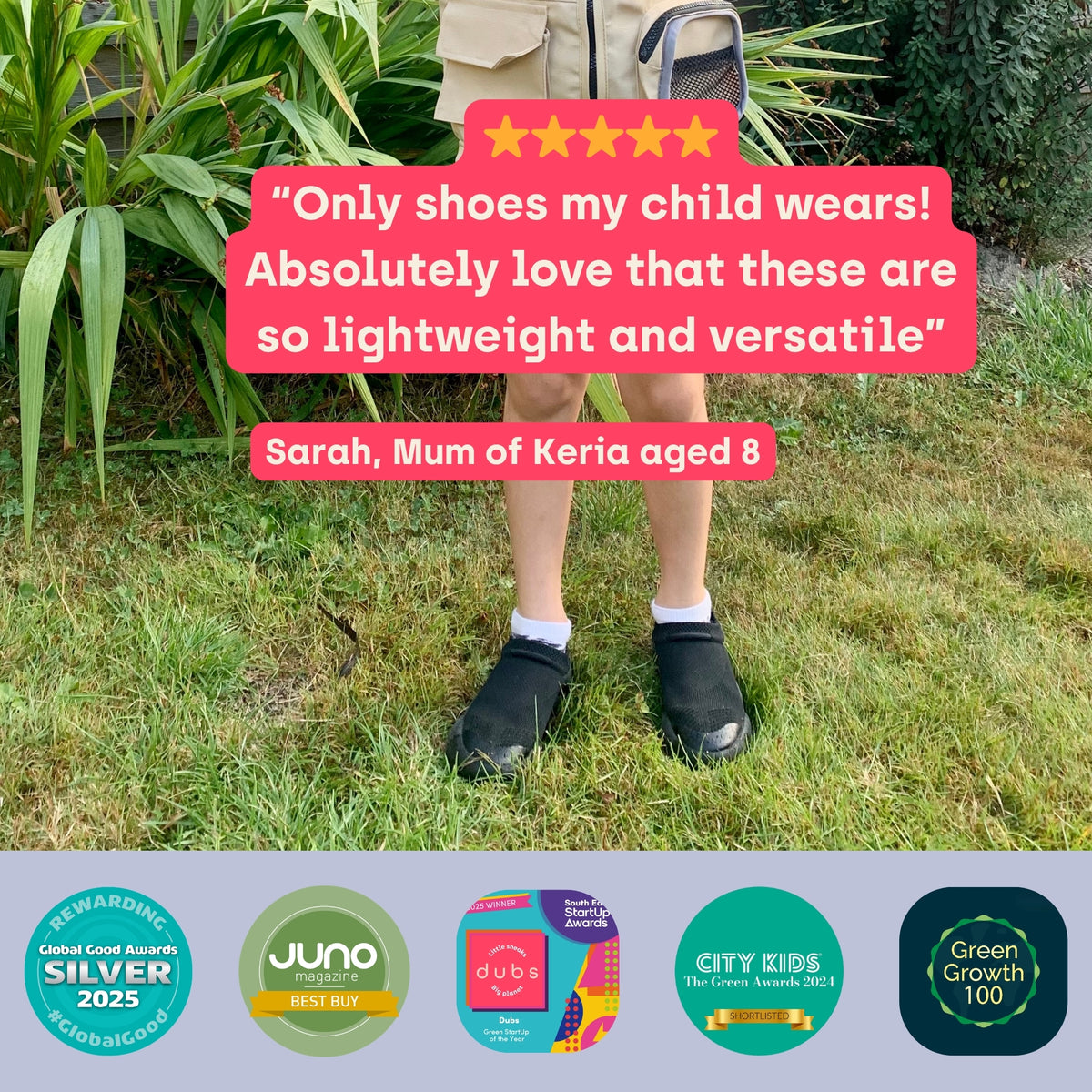Dubs Flex Black Kids School Shoes | Slip-On & Machine Washable